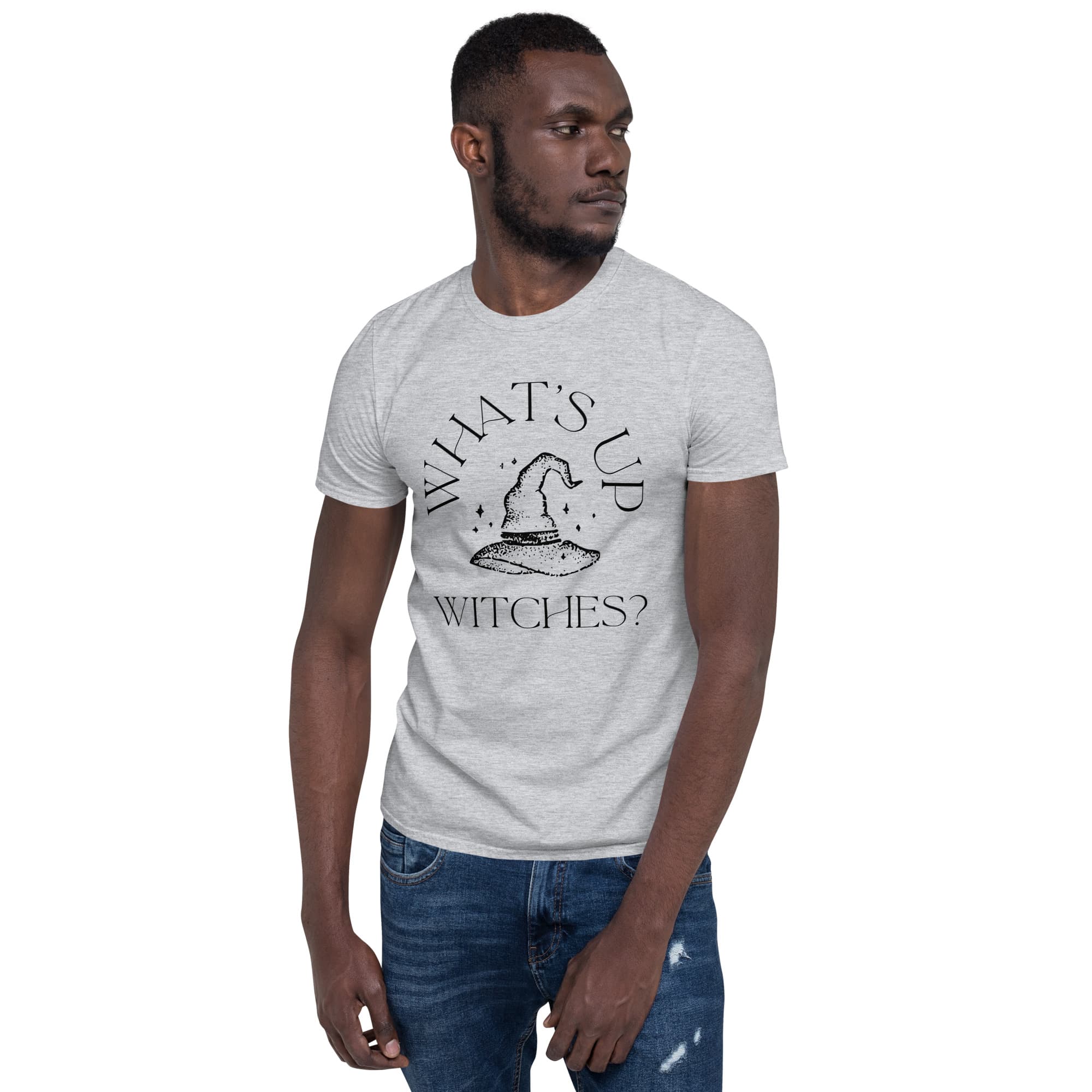 What's Up Witches... Men's Short Sleeved T-Shirt - Light