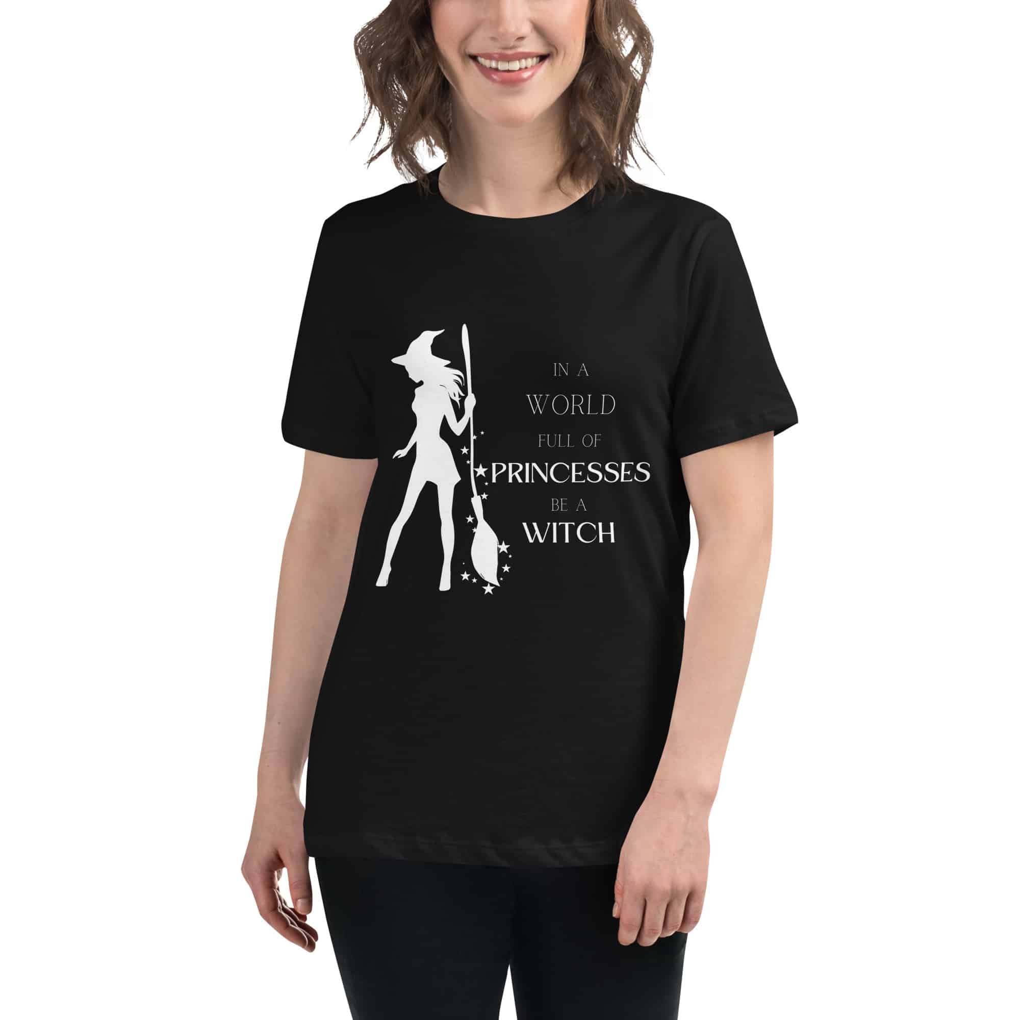 In a World Full of Princesses... Women’s Relaxed T-Shirt - Dark front view